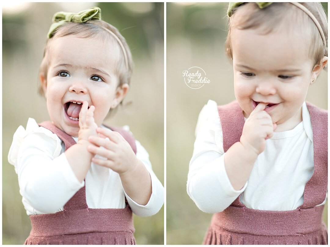 Cute photos of one year old girl | Ready Freddie Studios in Miami, FL