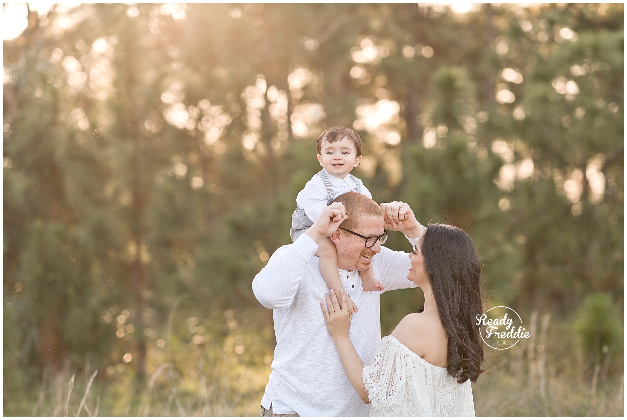 Best Family Photographers sunset session in Miami, FL with Ivanna Vidal Photography