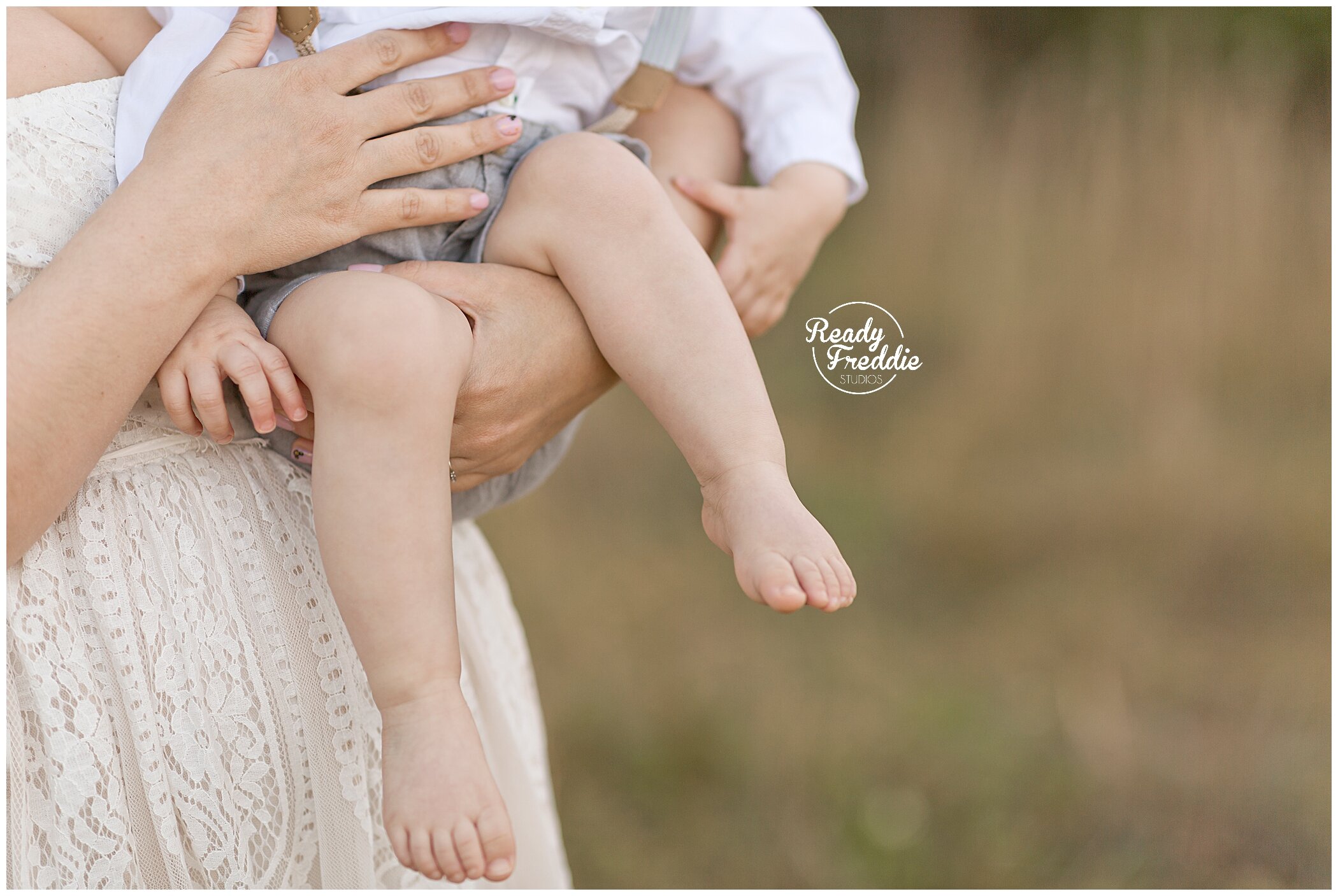 Baby Toes during family sunset session in Miami, FL with Ivanna Vidal Photography