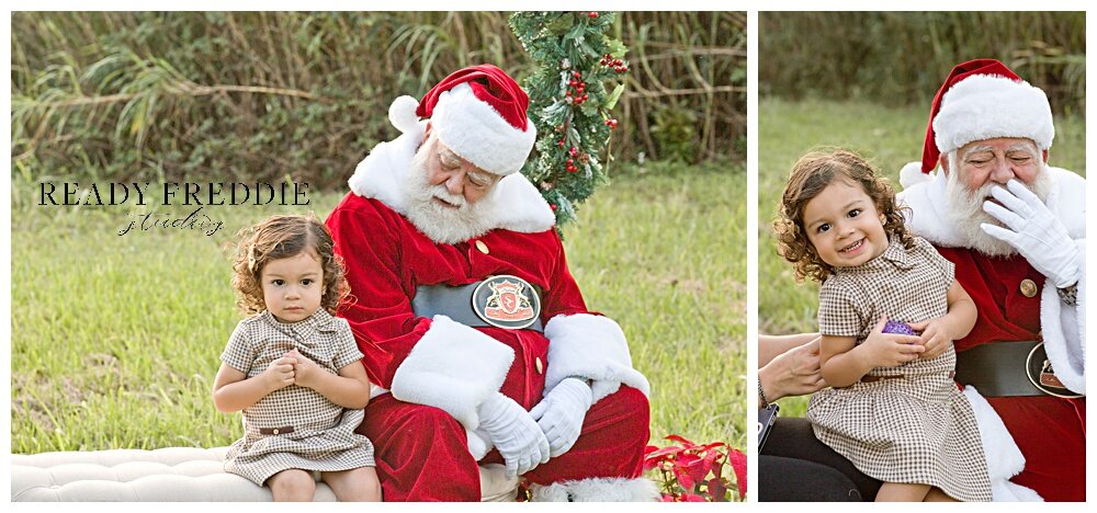 Funny pictures with Santa - What to wear | Ready Freddie Studios - Miami, FL