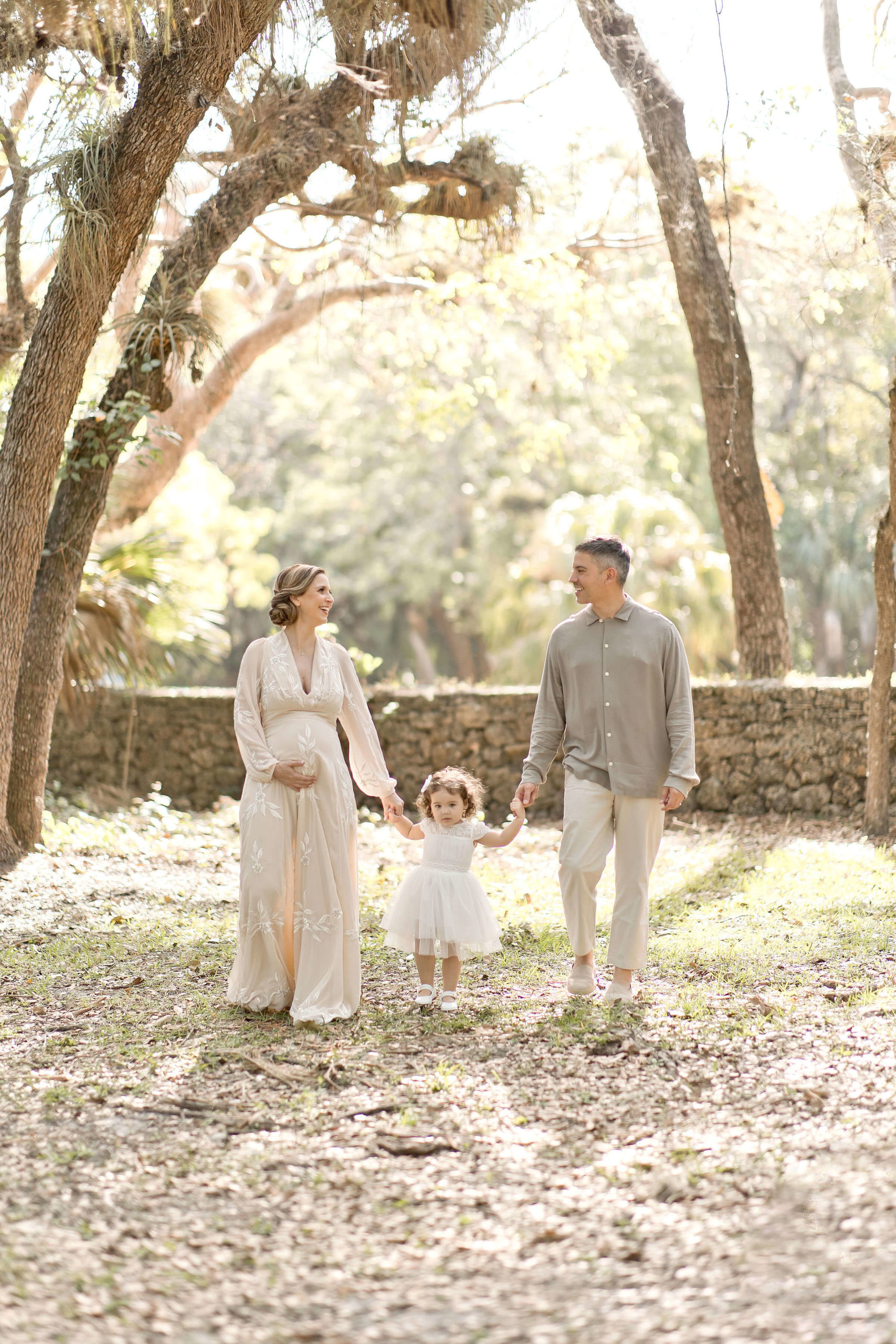 Baby boutiques in Miami offer a beautiful selection of outfits for kids that are perfect for family photoshoots.